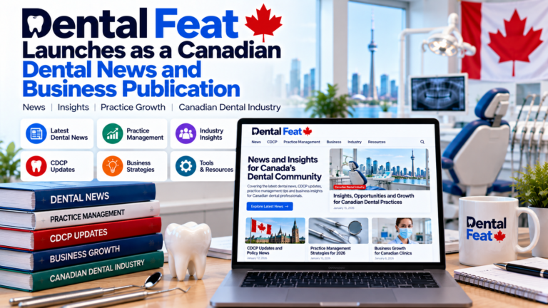 Dental Feat launches as a Canadian dental news and business publication